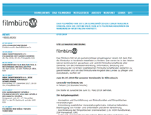 Tablet Screenshot of filmbuero-nw.de